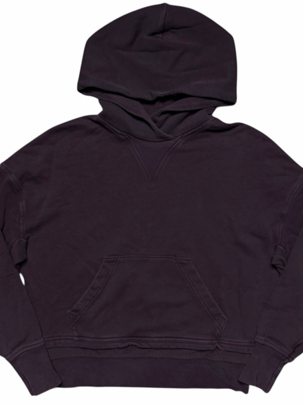 Lululemon Warm Down Pullover Hoodie with Pockets Size 4 Pelt Athletic Running